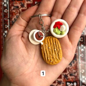 جاکلیدی مینیاتوری صبحونه ایرانی